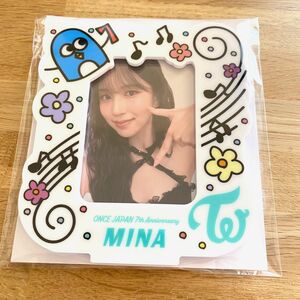 TWICE 7周年 フォトカードスタンド　MINA