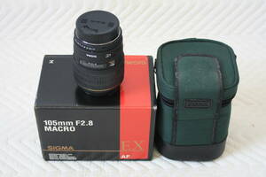  free postage .. film Sigma 105mm EX F2.8 macro Pentax for 