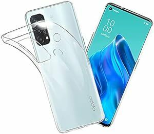 OPPO Reno5 A ケース【MARR】 透明 クリア TPU シリコン スリム 薄型 スマホケース 落下防止 用 耐TP