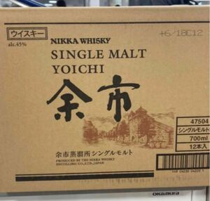 シングルモルト ニッカ余市　12本セット700ml