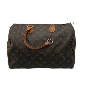 1円スタート ジャンク ルイヴィトン スピーディ35 モノグラム レザー 革 M41524 MB8909 ハンドバッグ Louis Vuitton ブランドバッグの画像1