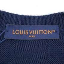 ルイヴィトン トップス ダミエプルオーバー ウィズ パールシグネチャー メンズサイズS 1AFIVO LOUIS VUITTON セーター_画像6