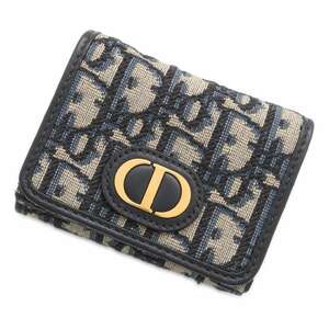 クリスチャン・ディオール 三つ折り財布 モンテーニュ オブリーク S2084UTZQ Christian Dior 財布