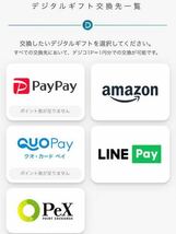 デジコ デジタルギフト 1円分 PeXポイントギフト LINE Pay Amazonギフトカード_画像2