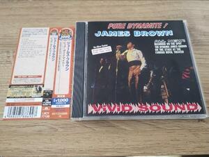 James Brown / ジェームス・ブラウン『Pure Dynamite ! / ピュア・ダイナマイト』国内盤CD【帯・歌詞・解説付き】LIVE/ライブ/ライブ/FUNK