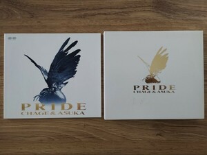 CHAGE and ASKA『PRIDE / プライド』CD2枚組【限定盤/歌詞・ブックレット付き】チャゲ & アスカ/ASUKA/飛鳥涼/LOVE SONG/WALK