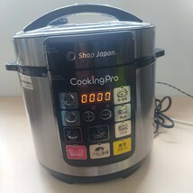 Shop japan cooking Pro 電気圧力鍋 クッキングプロ ショップジャパン 調理器具 圧力鍋_画像4