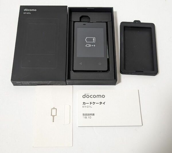 【美品】docomo カード携帯　KY-01L　SIMロック解除