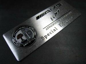 ベンツ AMG アップル　メタルエンブレム3D　