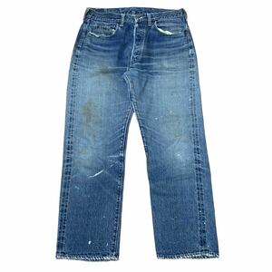 1960s1970s Levi's 501 BIGE 刻印4 紙パッチ 両面タブ グランジ ヒゲ ハチノス 赤耳 1960年代1970年代 60s70s 501XX 66前期 66後期 