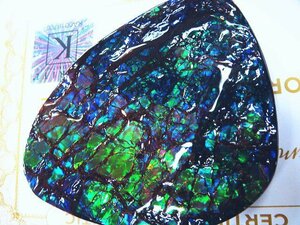  fossil Anne mo light AAAjem grade! blue, purple! cold color! opal. sama . departure color! god .. jewelry gem fossil raw ore mineral specimen .. stone 