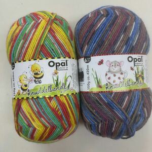 Opal クヌーデルバンド　11324,11325, オパール　オパール毛糸　ソックヤーン　opal opal毛糸