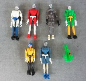  Showa Retro that time thing old Takara Microman hand misa il other 6 body set secondhand goods!