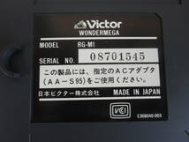 Victor　ビクター　当時物　昭和レトロ　ゲーム機　WONDER MEGA　RG-M1　ワンダーメガ　中古品！_画像7