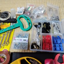 工具 まとめて ドライバー スパナ ドリル刃 ヤスリ ペンチ メジャー ノコギリ ブラシ 他 管理番号(KO)_画像7