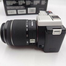 PENTAX ペンタックス ミラーレス K-01 レンズセット smc PENTAX-DAL 50mm-200mm F4-5.6 ブラック×ブラック 取扱説明書 元箱 管理番号(NIS)_画像3