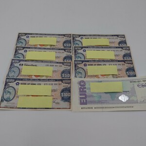  postage 185 jpy BANK OF KINKI, LTD. TRAVELERS CHEQUE tiger bela-z check note control number (KO)