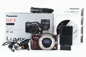 【良品】パナソニック Panasonic LUMIX DMC-GF3 ボディ 元箱 使用感少なめ