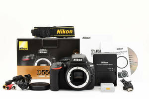 【良品】ニコン Nikon D5500 ボディ シャッター数1212回 使用感少なめ