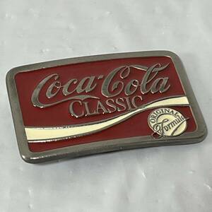  Coca Cola Coca Cola Classic USA made belt buckle that time thing 