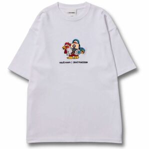 CHICKEN SKIN TEE / WHT 