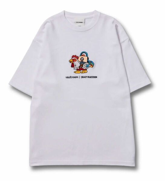 CHICKEN SKIN TEE / WHT 