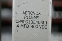 AEROVOX Western Electric P-109M9 287Aの代用互換品 コンデンサー 4MF ネットワークやアンプの作成等にどうぞ！ 中古品。 ペア！_画像9