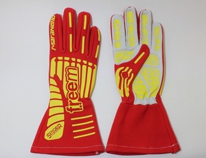 [t286] Junior Kids Maranello free mfreem racing cart glove SPIDER TOUCH size 5 new goods 