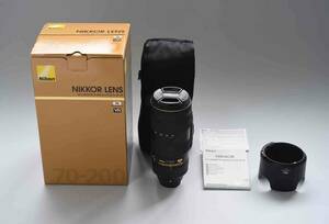 Nikon AF-S NIKKOR 70-200mm F2.8E FL ED N VR