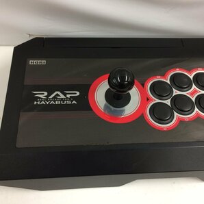 f091*120 【傷汚れ有】 HORI ハヤブサアーケード コントローラー ブラック bの画像2