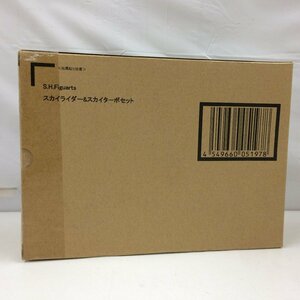 f300*80 [ unopened goods ] BANDAI Bandai S.H.Figuarts Skyrider & Sky turbo set soul web shop 