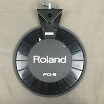 f146*80 【ジャンク】 Roland ローランド　PD-5 電子ドラム　パッド　外箱、取扱説明書、保証書、ケーブル付_画像3