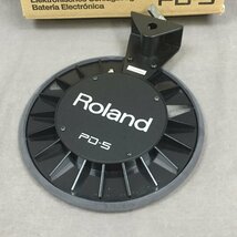 f146*80 【ジャンク】 Roland ローランド　PD-5 電子ドラム　パッド　外箱、取扱説明書、保証書、ケーブル付_画像4