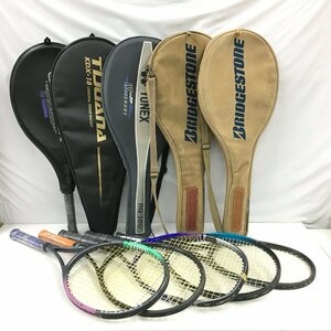 f159*160 【ジャンク】 テニスラケット　まとめ売り　10本　硬式・軟式　