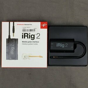 f146*80 【現状品】 f146-2405-798　IK Multimedia iRig 2　IKマルチメディア　スマートフォン用　オーディオインターフェイス