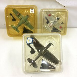 f102*80 【未開封品】 世界の戦闘機 3機セット デル・プラド d