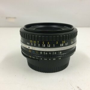 f160*80 【やや傷汚れ有】 Nikon Ai NIKKOR 50mm F1.8S Ai-S パンケーキレンズ ニコン Fマウント #2304079