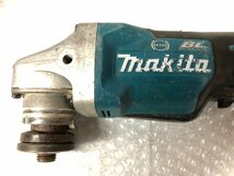 k156*80 【現状品】 動作確認済 makita マキタ 充電式ディスクグラインダ GA518D 本体のみ 電動工具_画像2