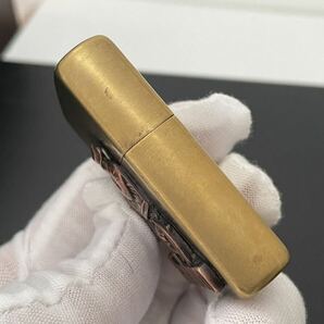 1円 ZIPPO ライター マルボロ Marlboroジッポ Zippoオイルライター真鍮製 中古品 喫煙グッズ ジッポー 火花確認済R67457の画像6