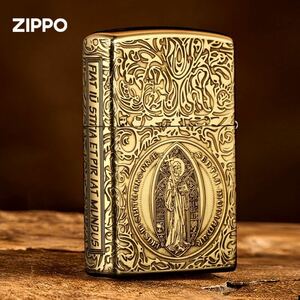 1円 未使用 コンスタンティン ライター ZIPPO 喫煙グッズ ジッポー 6面刻印 オイルライター 真鍮製 新品 ゴールド
