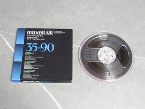 マクセル/maxell/35-90/UD/サウンドレコーディング テープ/オープンリールテープ/Hi-Output/Extended Range/Low-Noise/550m/96分/その1