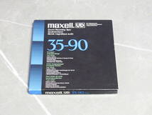 マクセル/maxell/35-90/UD/サウンドレコーディング テープ/オープンリールテープ/Hi-Output/Extended Range/Low-Noise/550m/96分/その1_画像2