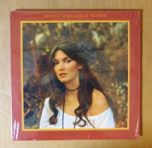 EMMYLOU HARRIS「ROSES IN THE SNOW」米ORIG [初回WB横線] シュリンク美品