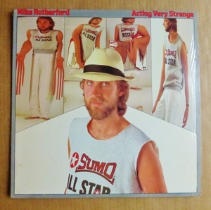 MIKE RUTHERFORD (GENESIS)「ACTING VERY STRANGE」米ORIG [ATLANTIC] シュリンク美品