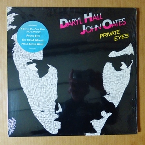 DARYL HALL / JOHN OATES「PRIVATE EYES」米ORIG [片面RL刻印] ステッカー有シュリンク美品