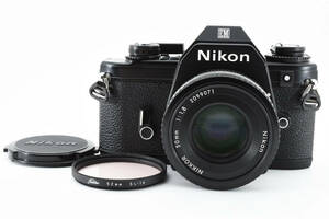 1B-941 Nikon ニコン EM Ai-S NIKKOR 50mm f/1.8 一眼レフフィルムカメラ マニュアルフォーカス