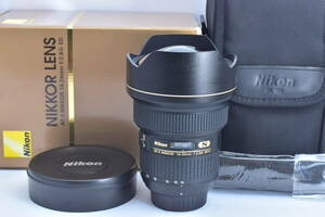 ★ほぼ新品★Nikon ニコン AF-S NIKKOR 14-24mm F2.8 G ED★元箱・ケース付き★大口径 広角★透き通る美しい光学系★専門店 動作確認済み★