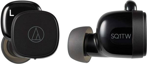 新品 送料無料 audio-technica オーディオテクニカ Bluetooth イヤホン 完全ワイヤレス ATH-SQ1TW BK イヤフォン ブラック 黒