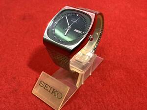 ◆セイコー　未使用？　SEIKO TYPEⅡ （セイコー タイプ2） オールドクォーツ　デットストック？　メンズ　腕時計　レトロ　ヴィンテージ