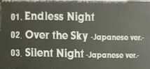 DREAMCATCHER Endless Night 通常盤 CD 未再生 即決 日本盤 Over the Sky Silent Night Japanese ver. ドリームキャッチャー ドゥケ_画像3